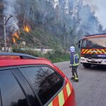 AMP.- Cantabria registra 25 incendios y cierra el tráfico ferroviario en Casar de Periedo