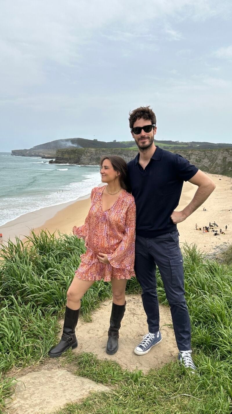 Marta Pombo y su marido