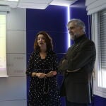 La directora general de FOES, María Ángeles Fernández, y el doctor en Economía, José Antonio Herce
