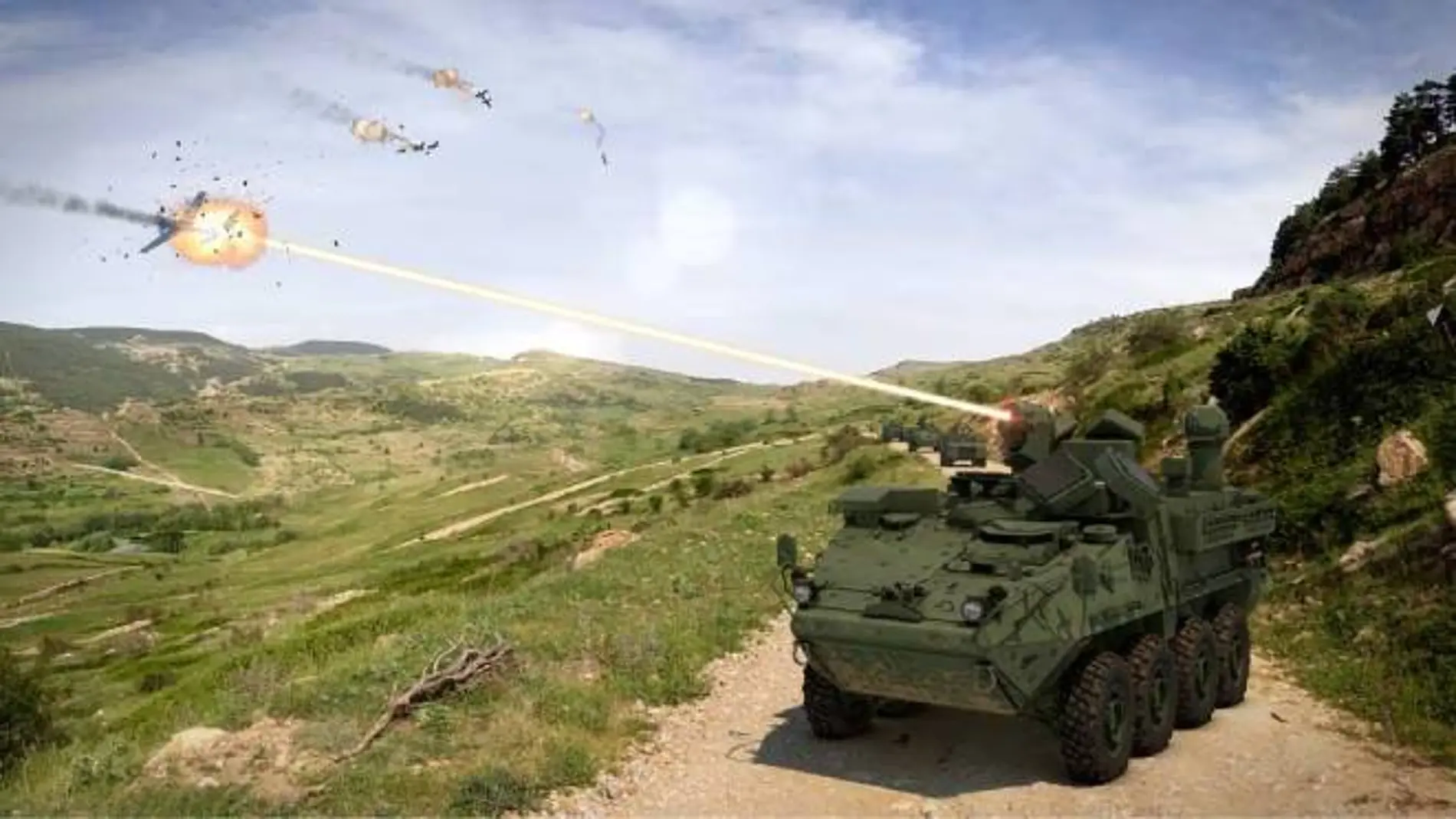 El Ejército de EE.UU. prueba el arma láser DE M-SHORAD en entornos de combate reales en Irak.