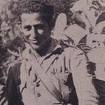 Meziane, en su época de comandante, cuando salvó la vida a Franco