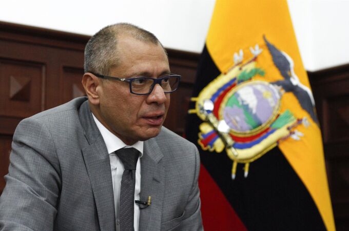 El exvicepresidente de Ecuador Jorge Glas