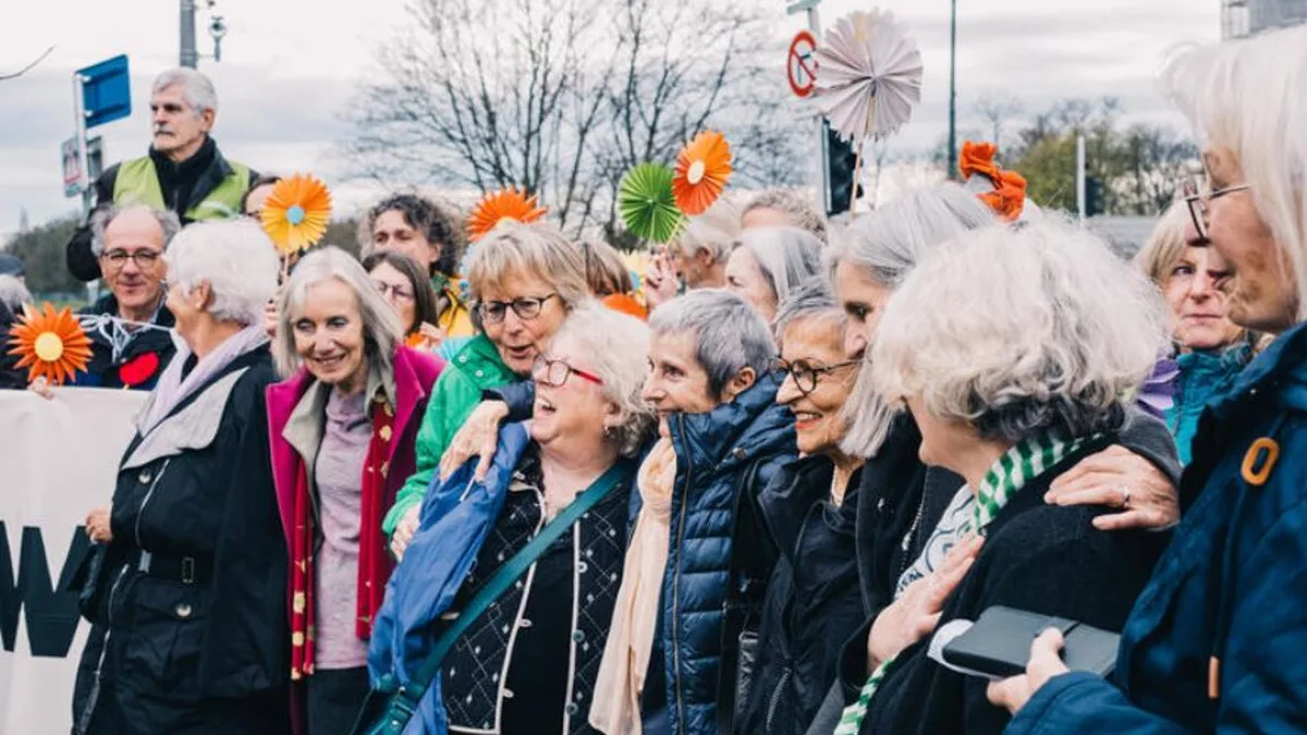 Las “abuelas suizas” ganan en Estrasburgo: el tribunal condena al país por inacción climática