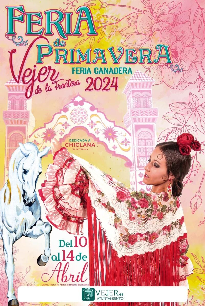 Cartel de la Feria de Vejer