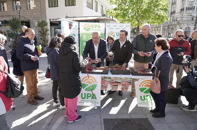 UPA reivindica la fresa de Huelva en Castilla y León, donde se 