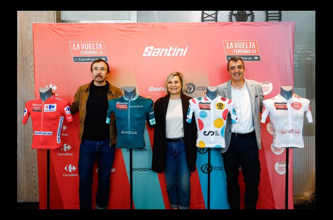 La Vuelta presenta sus maillots especiales para la edición de 2024