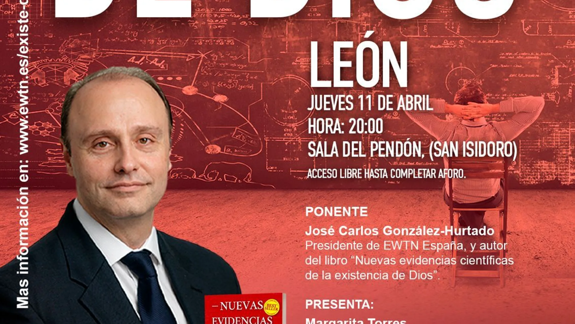 El presidente de EWTN-España estará en León invitado por el colegio Peñacorada