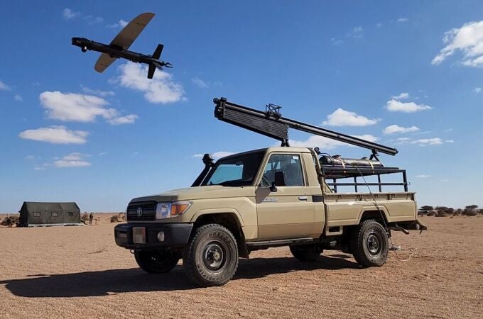 Así es el SpyX, el dron suicida de Marruecos de diseño israelí
