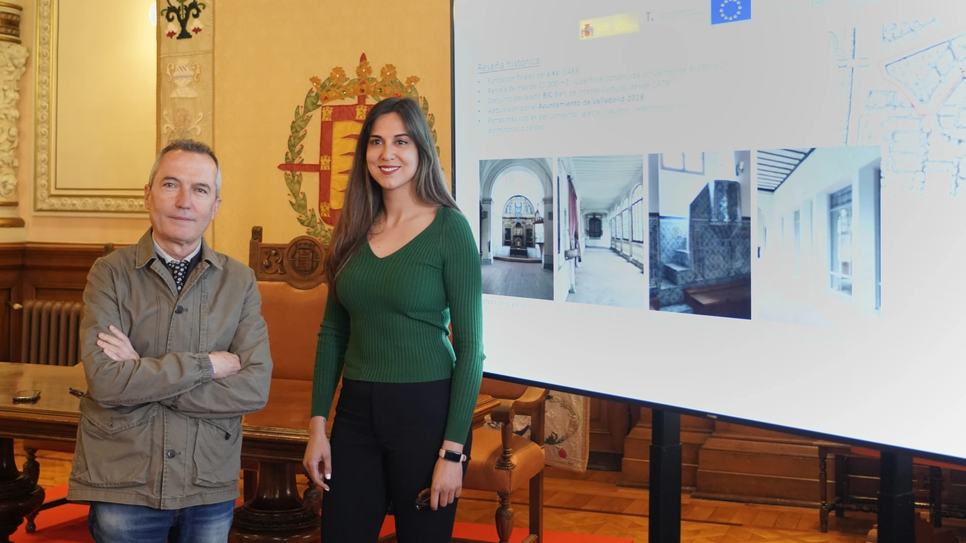 Blanca Jiménez y José Ignacio Zarandona presentan el proyecto
