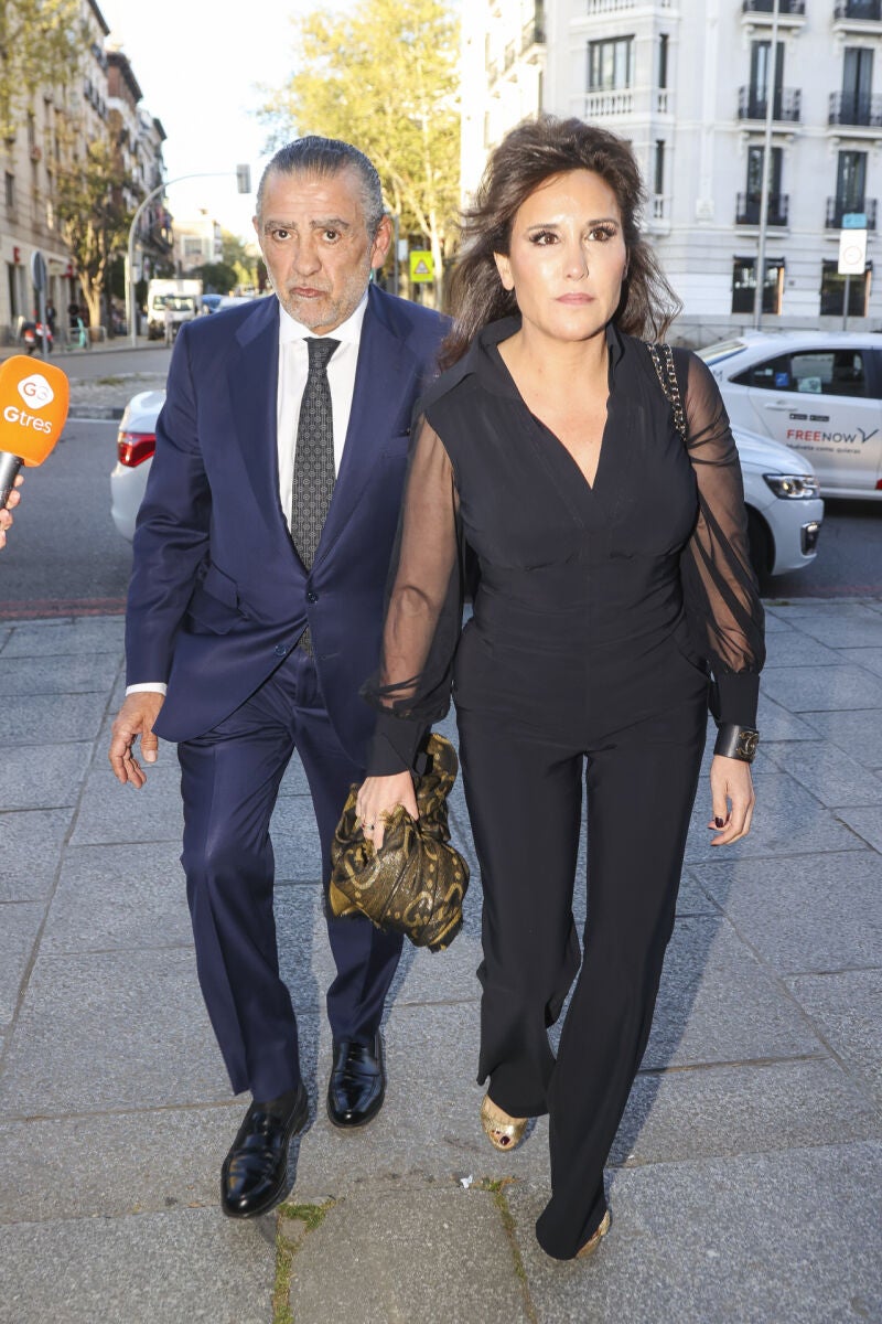 Jaime Martínez Bordiú y su esposa