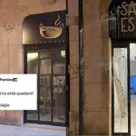Tienda de productos españoles en Cataluña vandalizada 