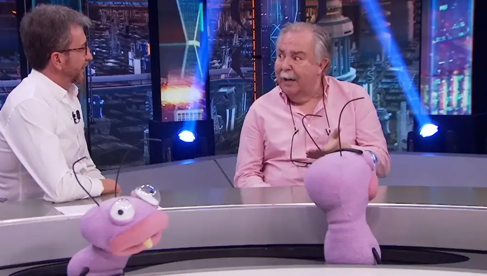 Juan Herrera in one of his rare appearances on the program