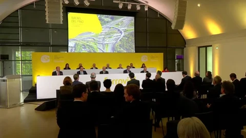 Economía/Empresas.- Ferrovial sube un 7% el dividendo en su primera junta de accionistas desde Ámsterdam