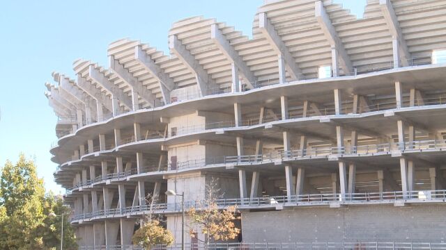 Fútbol.- El TSJCV confirma la decisión de la Generalitat de declarar la caducidad anticipada de la ATE del Nou Mestalla