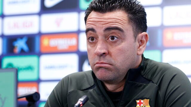 Rueda de prensa de Xavi Hernández