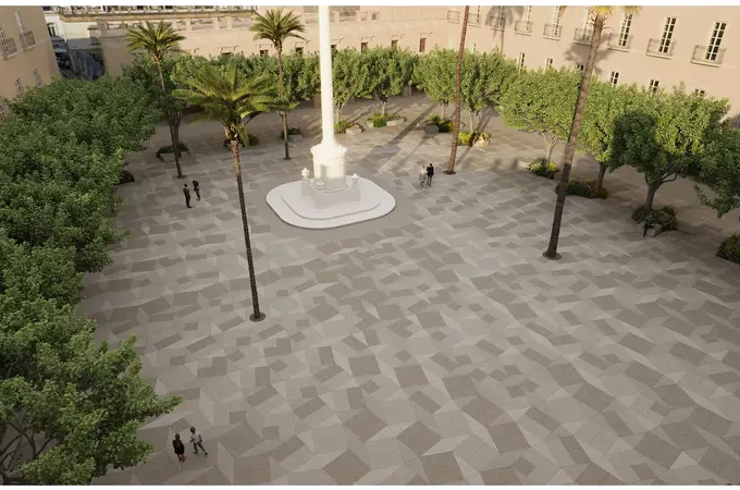 La Plaza Vieja de Almería cambia su piel