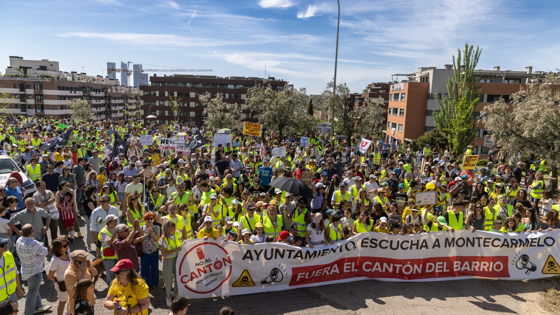 Manifestación contra el cantón de Montecarmelo @Gonzalo Pérez Mata 