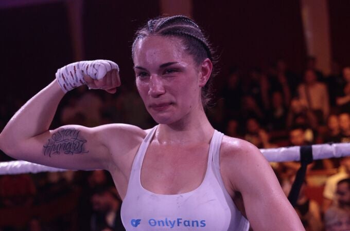 AMP.- Boxeo.- La boxeadora española Tania Álvarez, campeona de Europa del peso supergallo