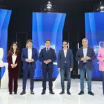 Los candidatos vascos en el debate de ETB2