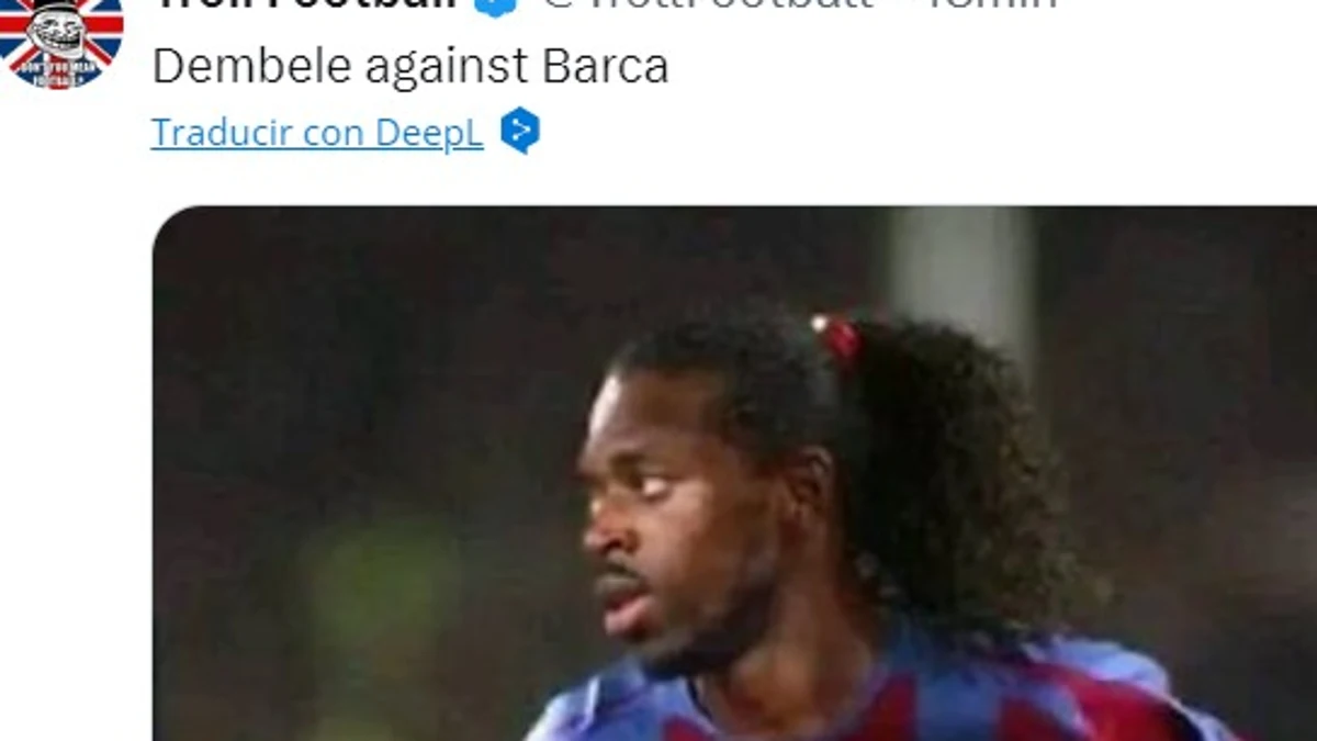 Los mejores memes del Barcelona – PSG: risas con Dembele