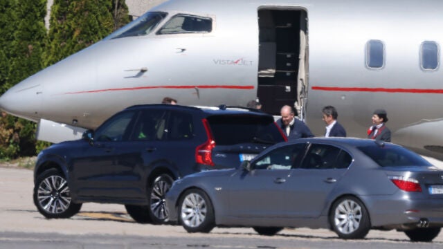 El Rey Juan Carlos I aterriza en Vigo el 17 de abril de 2024