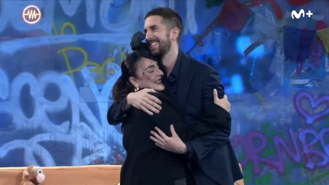 Candela Peña y David Broncano en 'La Resistencia'