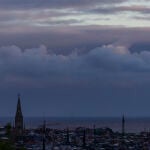 Lluvias débiles y ligero descenso de las temperaturas en San Sebastián