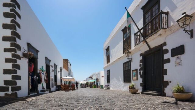 Casco histórico de Teguise (Lanzarote).