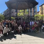 Unos sesenta canarios disfrutan de Segovia