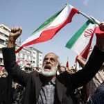 Anti-Israel rally in Tehran following explosions around central city of Isfahan