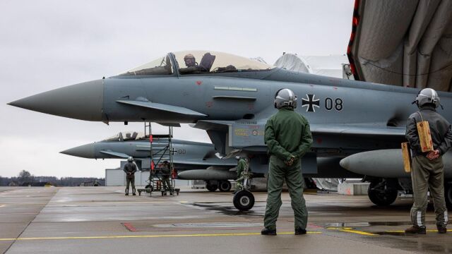 Cazas Eurofighter 