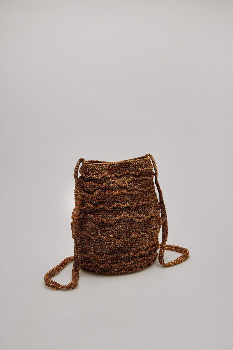 Bolso bandolera crochet