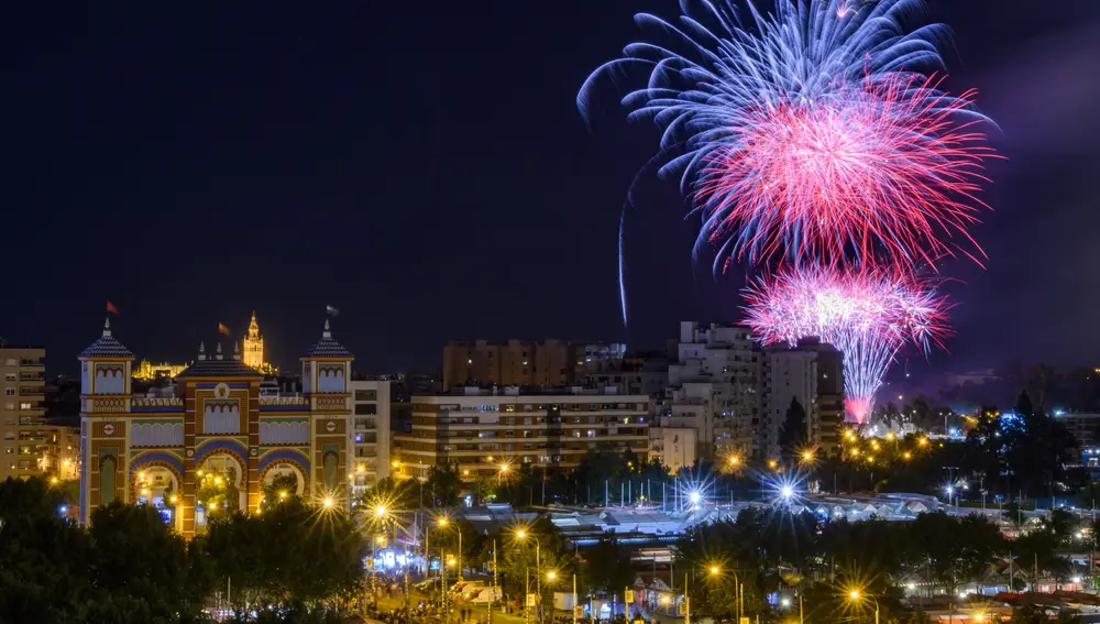 Clausura Feria de Abril en Sevilla