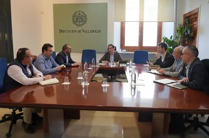 Diputación y Grupos de Acción Local refuerzan su colaboración en los pueblos de Valladolid