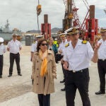 Margarita Robles visita Arsenal de Cartagena