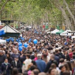 Las calles de Barcelona se han llenado de lectores