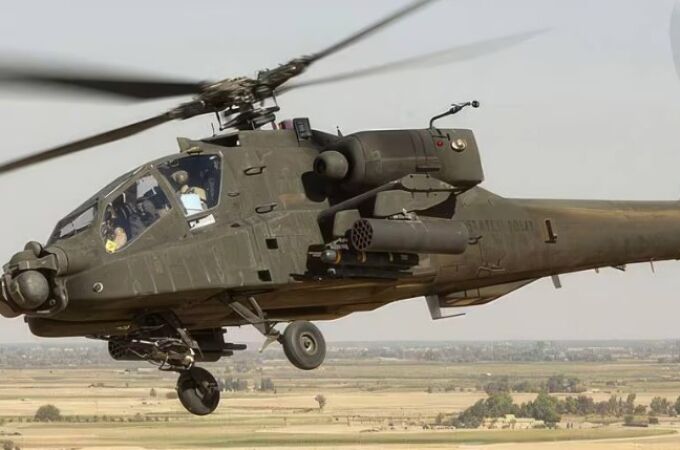 Helicóptero Apache marroquí