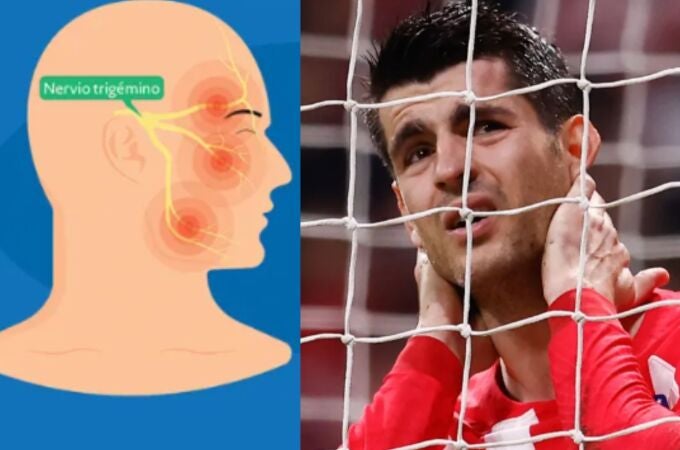 El doloroso calvario de Alvaro Morata: el trastorno que le provoca descargas eléctricas en la cara