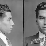 Foto policial del Departamento de Policía de Nueva York en el año 1931 de Lucky Luciano