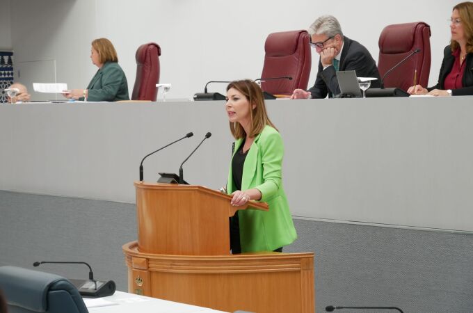 La diputada regional del Partido Popular en la Asamblea Regional, Mari Carmen Ruiz Jódar