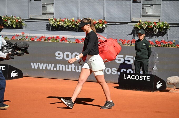 Paula Badosa se despidió del Mutua Madrid Open en primera ronda