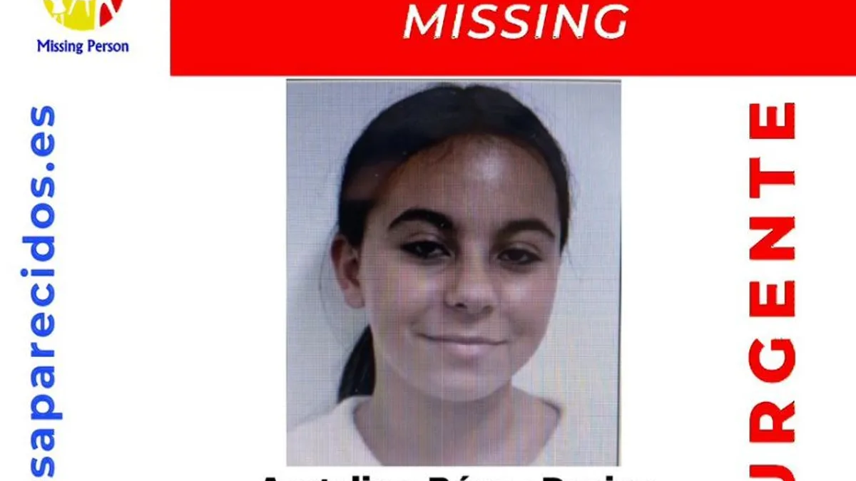 Alerta de búsqueda para localizar a una niña de 12 años desaparecida en Canarias