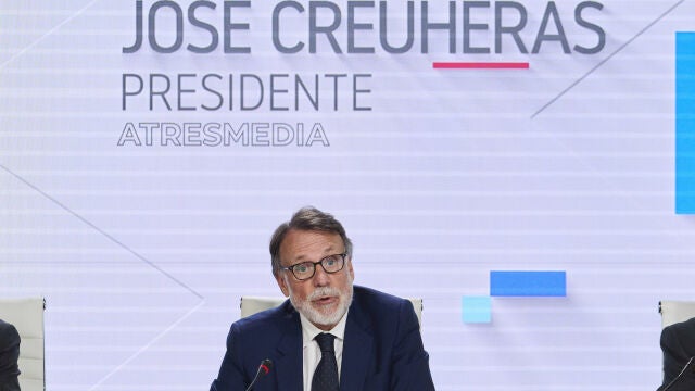 José Creuheras, Presidente del Grupo Planeta y la corporación Atresmedia, durante la junta general de accionistas de Atresmedia 2024. 