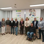 El jurado de los Premios Solidarios de la ONCE en Castilla y León