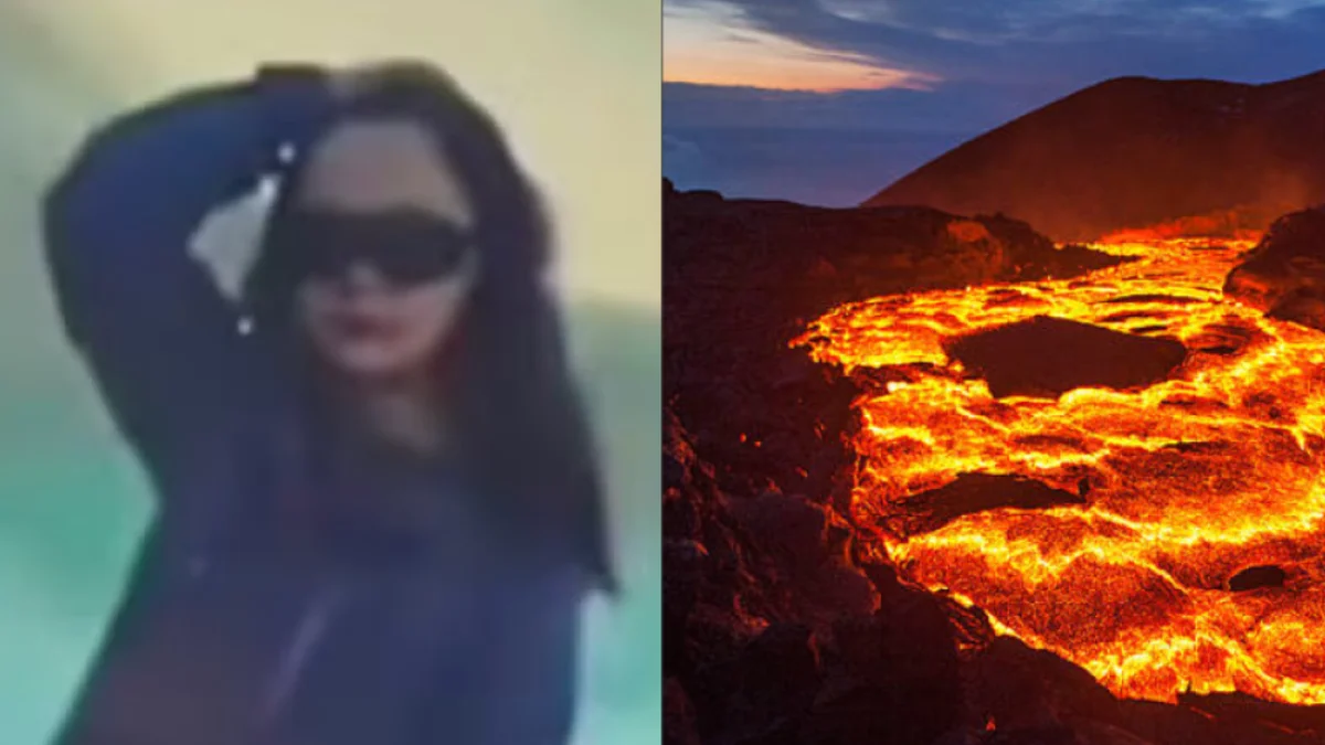 La última foto de su vida: una turista muere tras caer dentro de un volcán activo en Indonesia mientras se tomaba un ‘selfie’