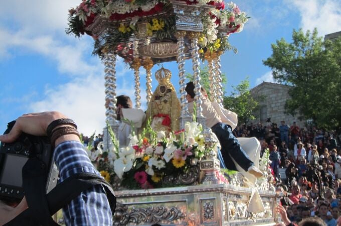 Romería de la Virgen de la Cabeza, en Andújar (Jaén)