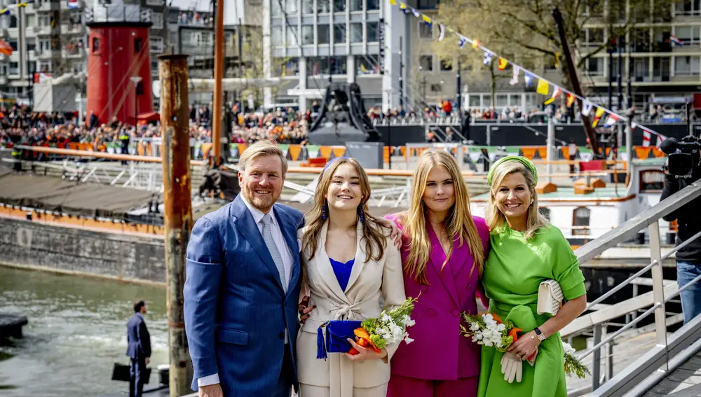 La Familia Real de los Países Bajos en las celebraciones del Día del Rey de 2023