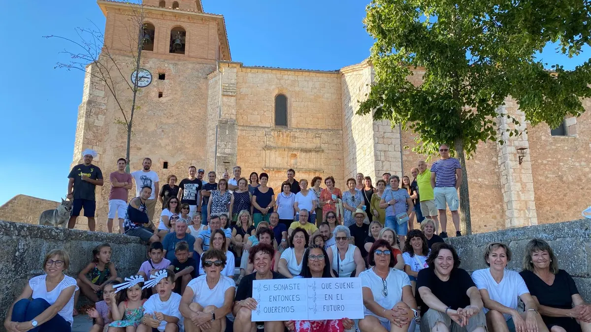 Una campaña en un pueblo de Burgos para recuperar el órgano de su iglesia