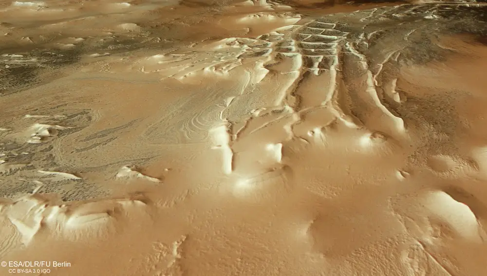 La 'Ciudad Inca' de Marte.