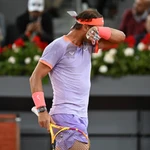 Rafa Nadal en el Mutua Madrid Open
